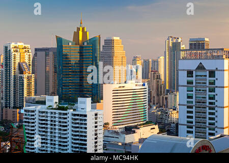 Skyline von Bangkok, Thailand Stockfoto