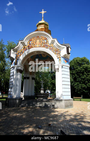 Das Kloster St. Michael Kapelle auf dem Gelände des St. Michael's Golden-Domed Kloster in Kiew, Ukraine Stockfoto