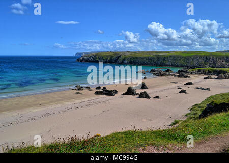 Sango Sands Bay, Durness, Scottish Highlands Stockfoto