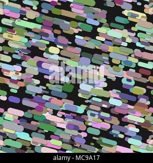 Wiederholung der abstrakten unregelmäßig abgerundeten Streifenmuster Hintergrund Stock Vektor