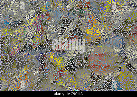 Random rote Quadrate glänzend Strukturvorlage Textur Stockfoto