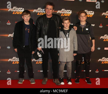 19 Jan, 2018 - Shane Ritchie an Fast & Furious Live in der O2 Arena in London, England, Großbritannien Stockfoto