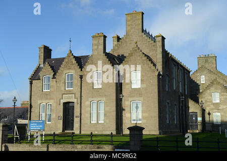 Lerwick Sheriff Court, Lerwick, Shetlandinseln, Schottland Stockfoto