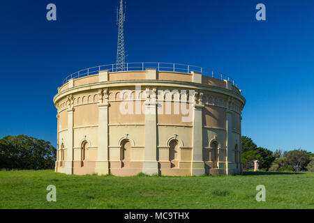 Waverley Reservoir an Waverley Oval in Sydney, Australien. Stockfoto