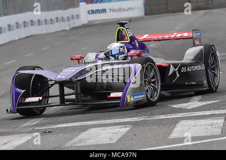 Rom, Italien. 14 Apr, 2018. Sam Bird Jungfrau Roma 14 - 04-2018 Eur Roma E Prix 2018/Formel E Meisterschaft Foto Antonietta Baldassarre Insidefoto Credit: insidefoto Srl/Alamy leben Nachrichten Stockfoto