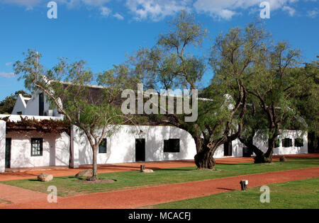 Kap-holländische Architektur Spier Weingut und Hotel, Stellenboch, Western Cape, Südafrika Stockfoto
