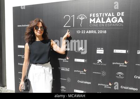 Malaga, Spanien. 14 Apr, 2018. Encuentro sobre el cine Español. 21 EDICION FESTIVAL DE CINE ESPAÑOL DE MÁLAGA "OL Credit: CORDON Cordon Drücken Sie die Taste/Alamy leben Nachrichten Stockfoto