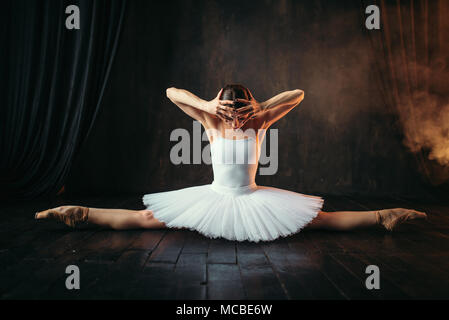 Körper Flexibilität des Balletts Performer, Stretching Stockfoto