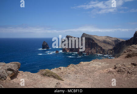 Ponta do Castelo. Madeira. Stockfoto