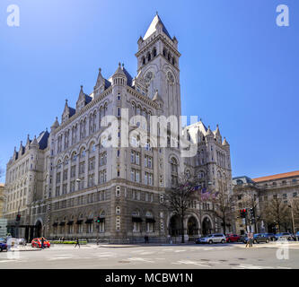 Die angefochtene Trump International Hotel in Washington, D.C. Stockfoto