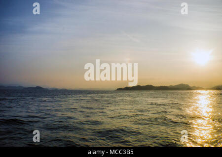 Landschaft des Qiandao Lake, Jingdezhen County, Hangzhou, Provinz Zhejiang, China. Stockfoto