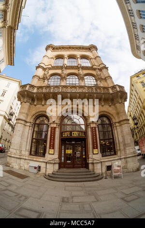 Cafe Central, Herrengasse, Wien, Österreich, Europa Stockfoto