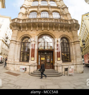 Cafe Central, Herrengasse, Wien, Österreich, Europa Stockfoto