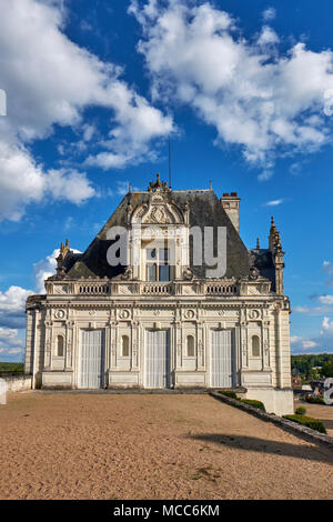 Das Schloss von Saint Aignan sur Cher in die Loire, Frankreich. Stockfoto