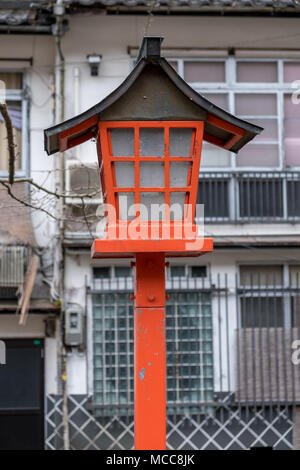 Kinosake Onsen, Kurort in Japan. Stockfoto