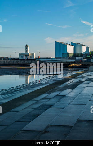 Am frühen Morgen in Margate. Stockfoto