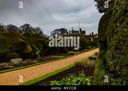 Walmer Castle Gärten Stockfoto