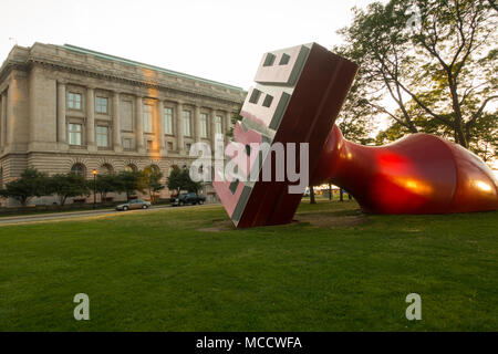 Die weltweit größte Stempel Cleveland, Ohio Stockfoto