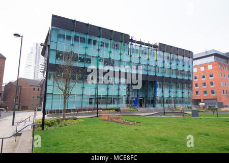 Die KPMG 61000 Quadratmeter Büro am souveränen Platz in Leeds, einer der größten Standorte außerhalb von London, strategisch in Großbritannien. Stockfoto