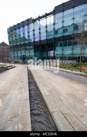 Die KPMG 61000 Quadratmeter Büro am souveränen Platz in Leeds, einer der größten Standorte außerhalb von London, strategisch in Großbritannien. Stockfoto