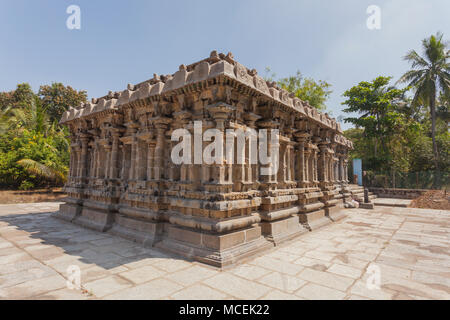 Asien, Indien, Tamil Nadu, Keezhakkadambur, Sri Rudrapathi Tempel Stockfoto