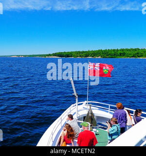 Georgian Bay. Kanadische Wildnis. Stockfoto