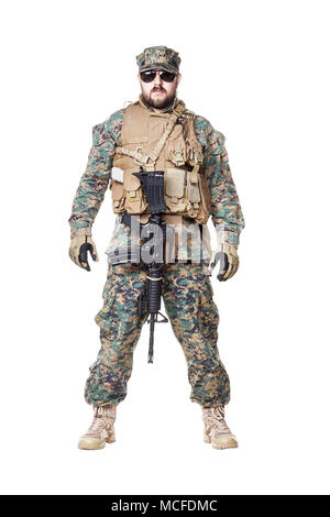 US Marine Soldat Stockfoto