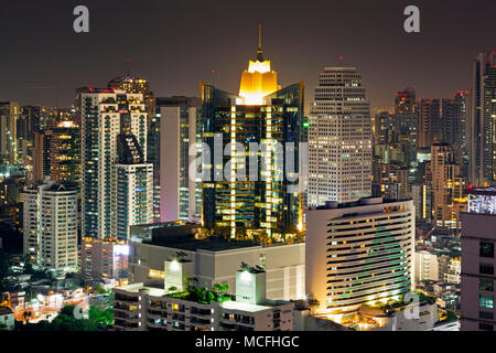 Skyline von Bangkok, Thailand Stockfoto