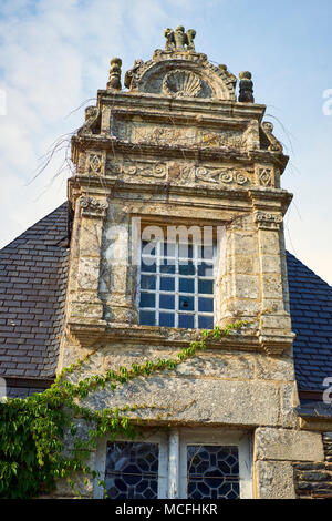Rochefort-en-Terre ist eine französische Gemeinde im Département Morbihan in der Bretagne im Nordwesten Frankreichs. Stockfoto