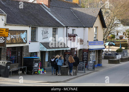 Allgemeine Ansichten von Croyde, Braunton, North Devon, Großbritannien. Stockfoto