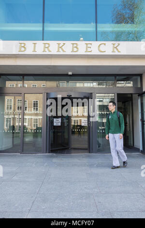 Birkbeck College, Malet Street, Bloomsbury, London WC1, UK Stockfoto