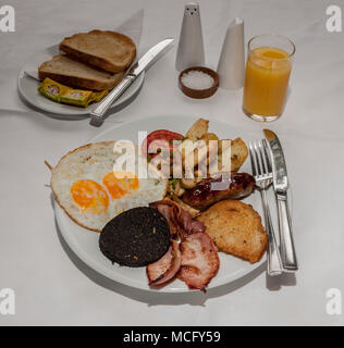 Große britische Frühstück Stockfoto