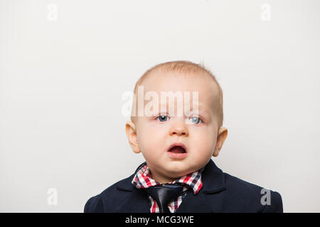 Ein zehn Monate altes Baby. Stockfoto