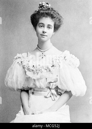 Consuelo Vanderbilt, Consuelo Vanderbilt Balsan (formal Consuelo Spencer-Churchill, Herzogin von Marlborough; geboren Consuelo Vanderbilt, (1877 - 1964) Mitglied des prominenten amerikanischen Familie Vanderbilt. Stockfoto