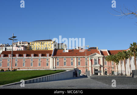 Ministério da defesa Nacional Marinha Lissabon - Ministerium für Nationale Verteidigung Marine Lissabon, Portugal Portugiesisch. Stockfoto