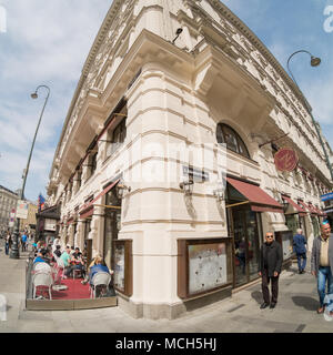 Hotel Sacher, Wien Österreich Europa Stockfoto