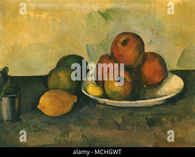 Stillleben mit Äpfeln (Nature Morte: Les Pommes) Stockfoto