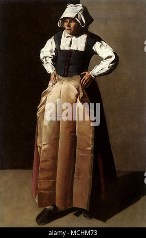 Der Bauer Frau Stockfoto