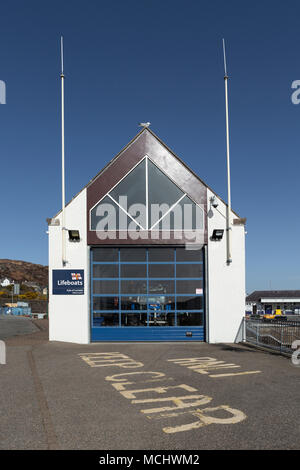 RNLI Rettungsboote Kyle von lochalsh Rettungsboot Station, Schottland, Großbritannien Stockfoto