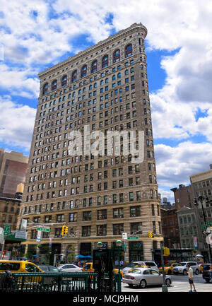 New York City Flat Iron Building Stockfoto