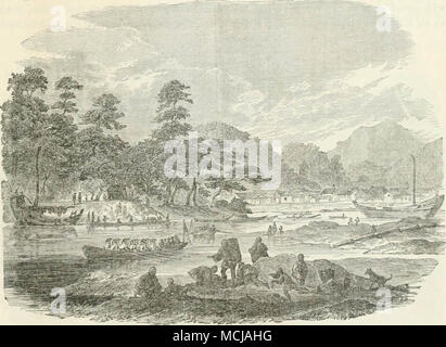 Erzählung der Expedition der Ein amerikanisches Geschwader zu der China Meere und Japan, durchgeführt in den Jahren 1852, 1853 und 1854, unter dem Kommando von Commodore M. C. Perry, United States Navy, der im Auftrag der Regierung der Vereinigten Staaten Stockfoto