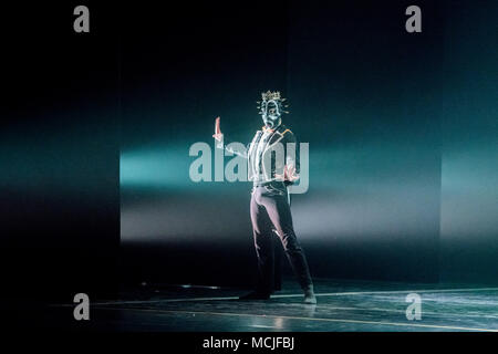 Sankt Petersburg, Russland - 13. April 2018. In seinem XVII th Jahreszeit Tanz Open Festival präsentiert das Ballett "Der Nussknacker" von Le Ballet du Grand Theater D Stockfoto