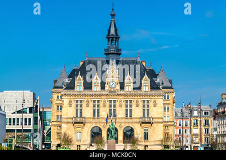 Mairie de Vincennes, das Rathaus von Vincennes in der Nähe von Paris, Frankreich Stockfoto