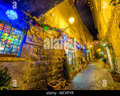 Stadt Orvieto in Umbrien, Italien Stockfoto