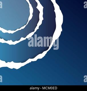 Zerrissenes Papier abstrakt Hintergrund, Design vorlage Stock Vektor