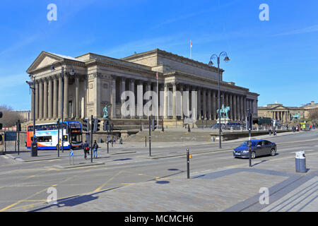 St George's Hall, Liverpool, Merseyside, England, UK. Stockfoto