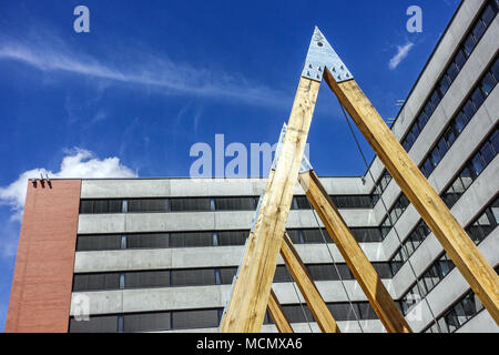 CVUT, Tschechische Technische Universität Fakultät für Architektur, Universität Campus, Dejvice, Prag, Tschechische Republik Stockfoto