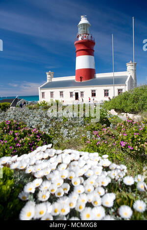 Kap Agulhas Leuchtturm Stockfoto