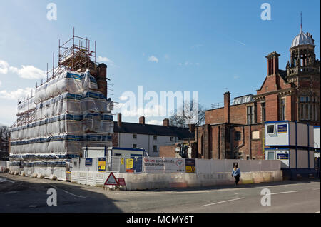 Baustelle für Wohngebäude im Stadtzentrum York North Yorkshire England Großbritannien Großbritannien Großbritannien Großbritannien Großbritannien Großbritannien Großbritannien Großbritannien Großbritannien Großbritannien Großbritannien Großbritannien Großbritannien Stockfoto