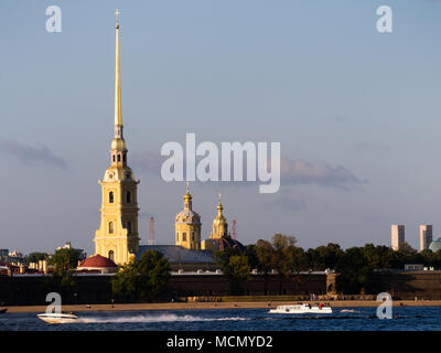 St. Petersburg, Russland: Peter und Paul Kathedrale Stockfoto